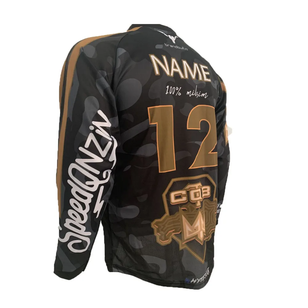 2022 new arrival SQB TEAM sport paintballs motocross jersey airsoft downhill enduro bike | Спорт и развлечения