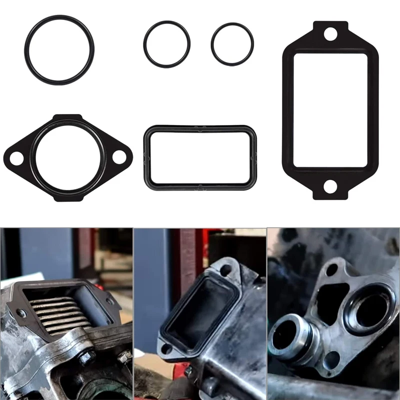

10263 Oil Cooler Seal Install Kit For 2001-2010 GM Duramax 2500/3500 Diesel 6.6L