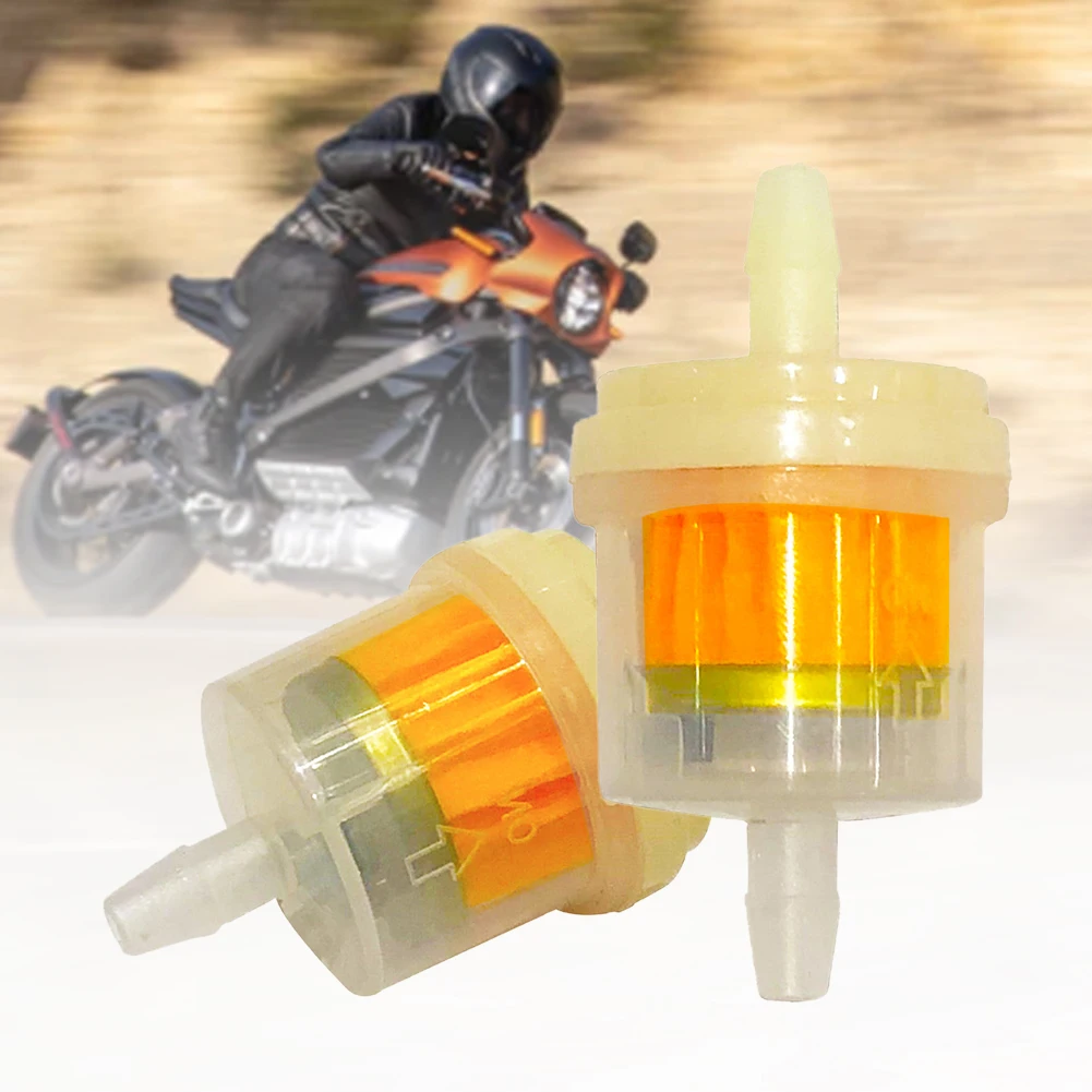 

10Pcs Motorcycle Petrol Gas Fuel Gasoline Oil Filter for Scooter Motorcycle Moped Scooter Dirt Bike ATV Go Kart oil fuel filter