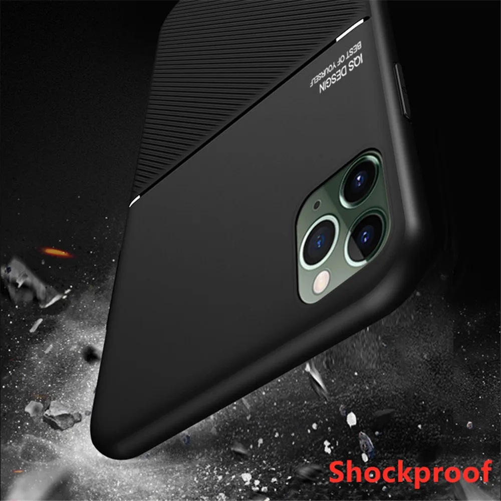 Магнитный противоударный чехол из ТПУ для iPhone 11 12 Pro XS Max Mini 7 8 6 6S Plus XR X 5 5S SE 2 2020 + -