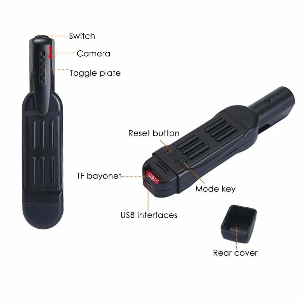 

T189 Mini Camera Full HD 1080P Camera Small Camera Mini Digital DVR Mini DV Camera Espia Support 32GB Card