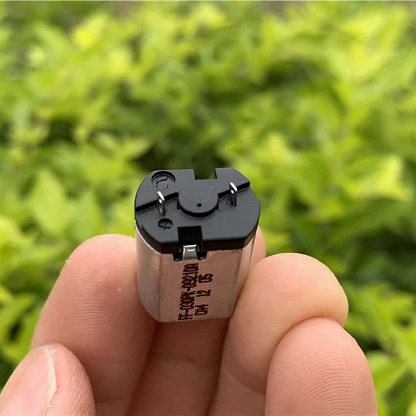 Miniature DC Silent Motor 3V-7V 6000 rpm-14800 rpm Flat Small Appliance Electronic Lock Accessories Shaft Diameter 1.5mm | Обустройство
