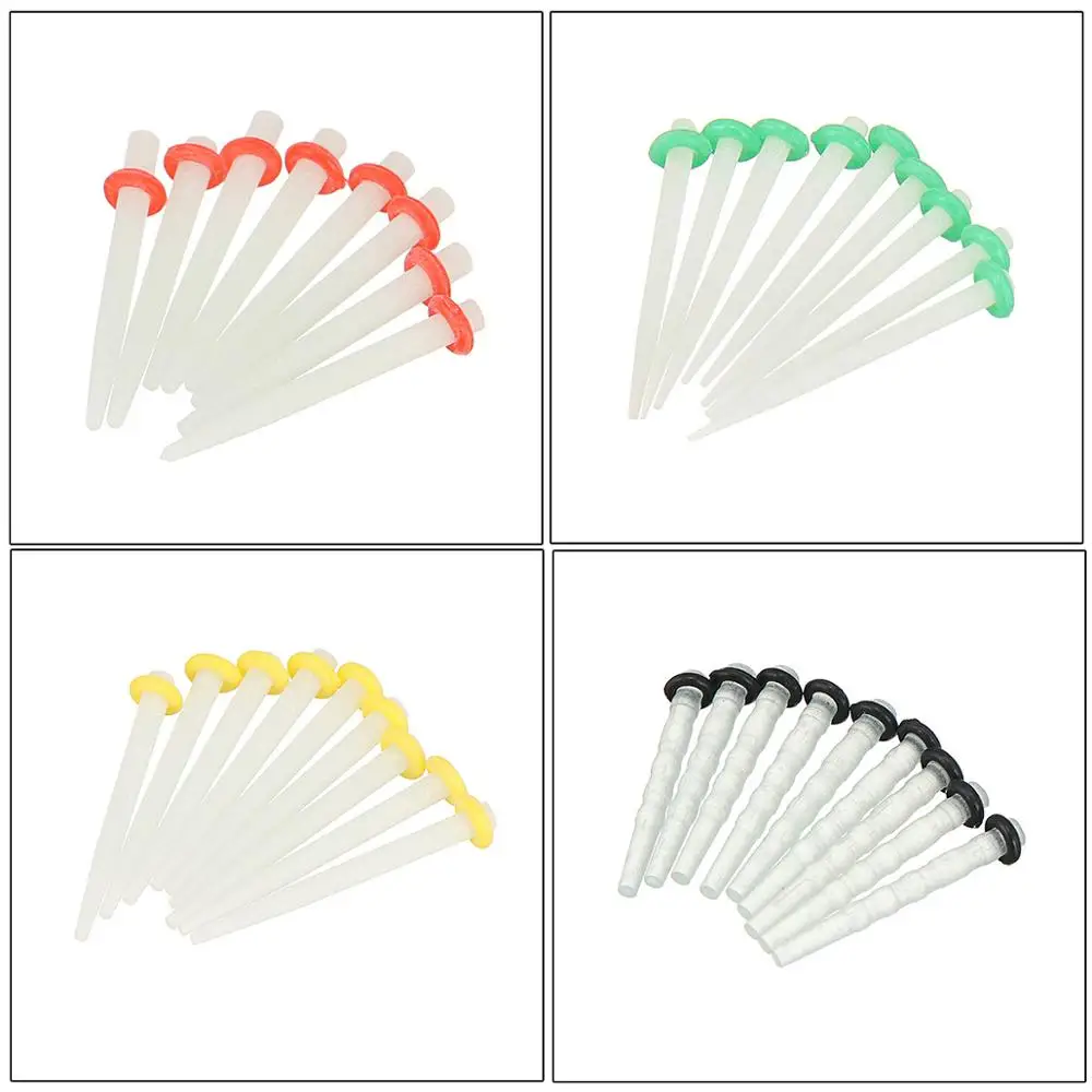 

200pcs 1.2/1.4/1.6/1.8mm Dental Fiber Post Quartz Teeth Restorative Posts Materials Teeth Restorative Plated Screw