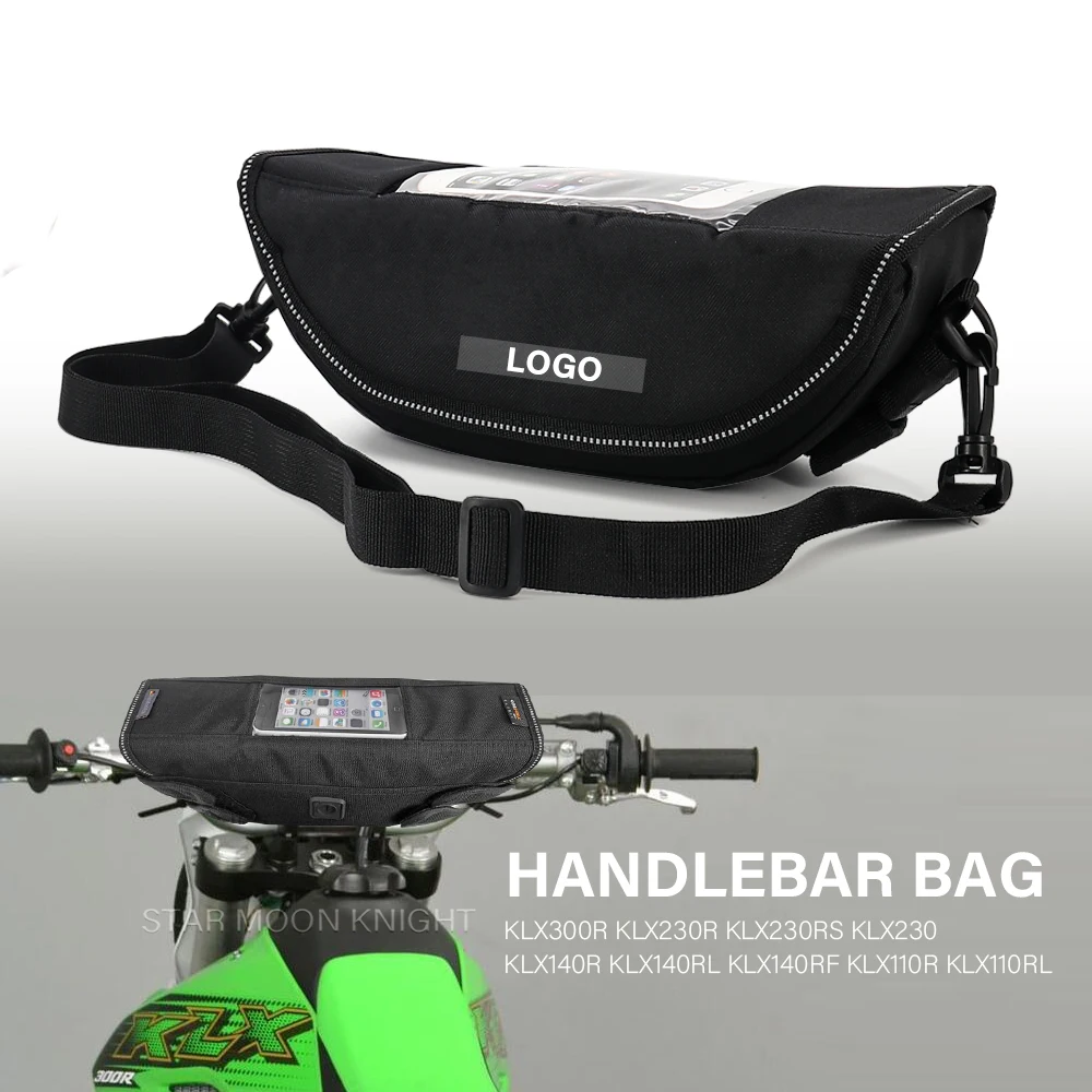 Сумка для хранения на руль мотоцикла Kawasaki KLX300R KLX230R KLX230 KLX140R KLX110R KLX110RL дорожная