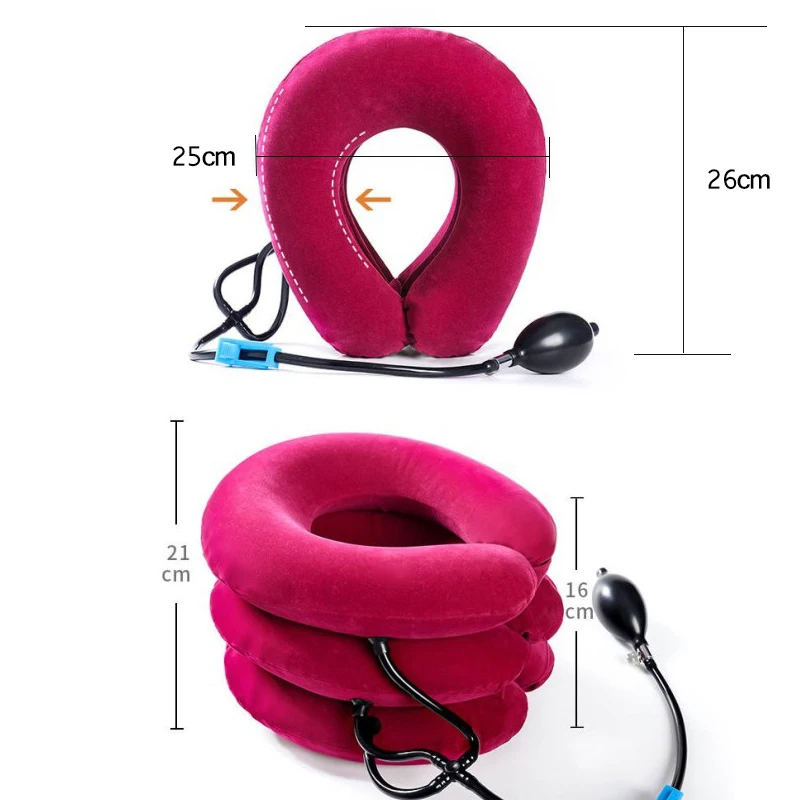 Домашняя Шейная позвонка выпрямитель надувной воздушный затылочный шейный