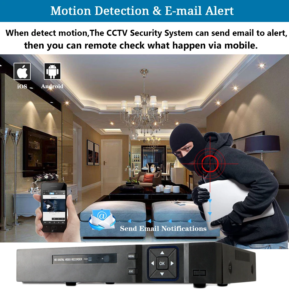 

16CH 5MP HDMI DVR Outdoor Security Camera System Set 16pcs IR Weatherproof CCTV Video Surveillance Cameras 16 Channel DVR Kit