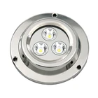 Лампа для яхт DC10-30V 9W круглая Водонепроницаемая подводная лодка из нержавеющей стали 316L для доков, фонтанов