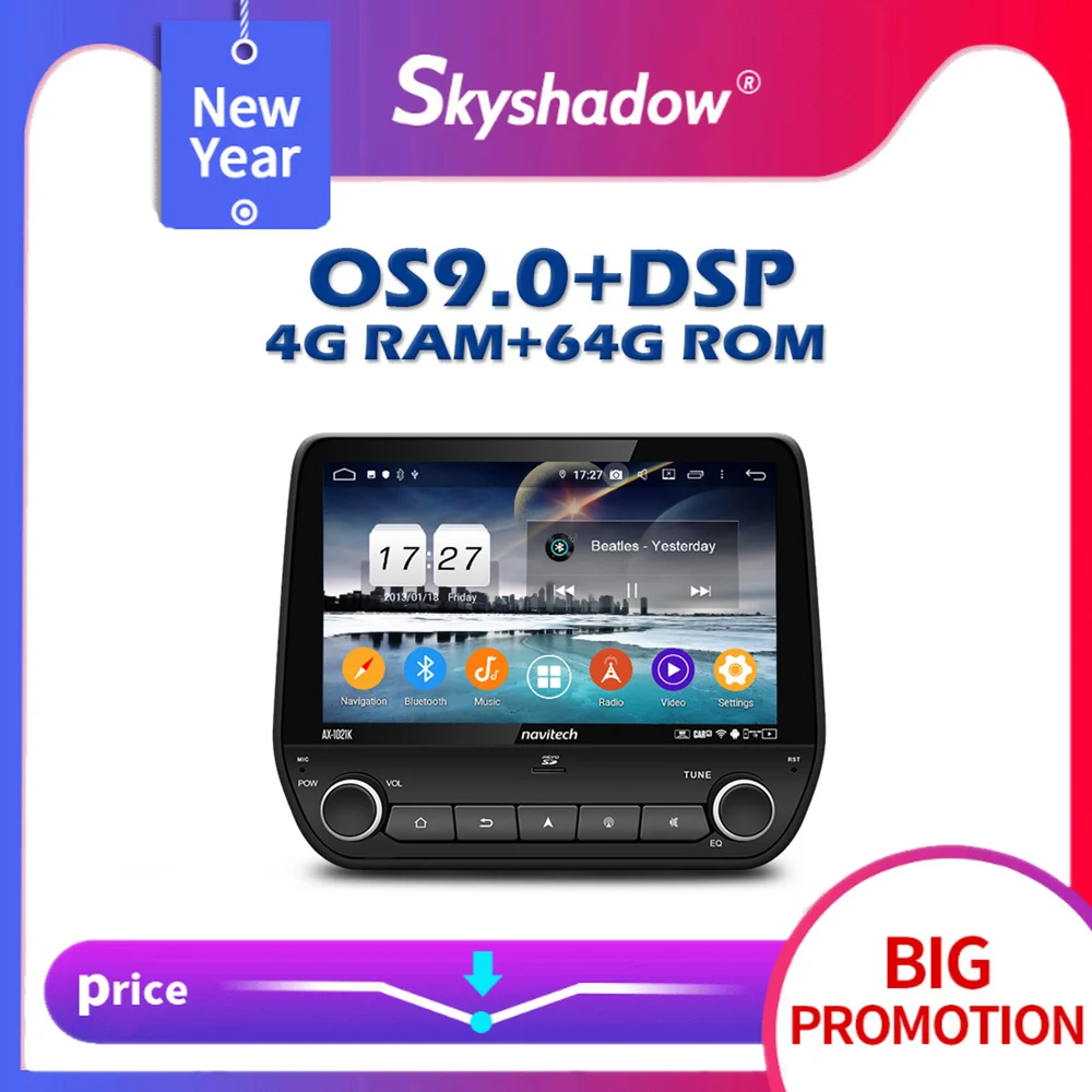 Автомобильный DVD плеер 720P PX6 DSP Android 10 0 4 Гб + 64 IPS GPS карта RDS радио wifi Bluetooth для Ford Eco