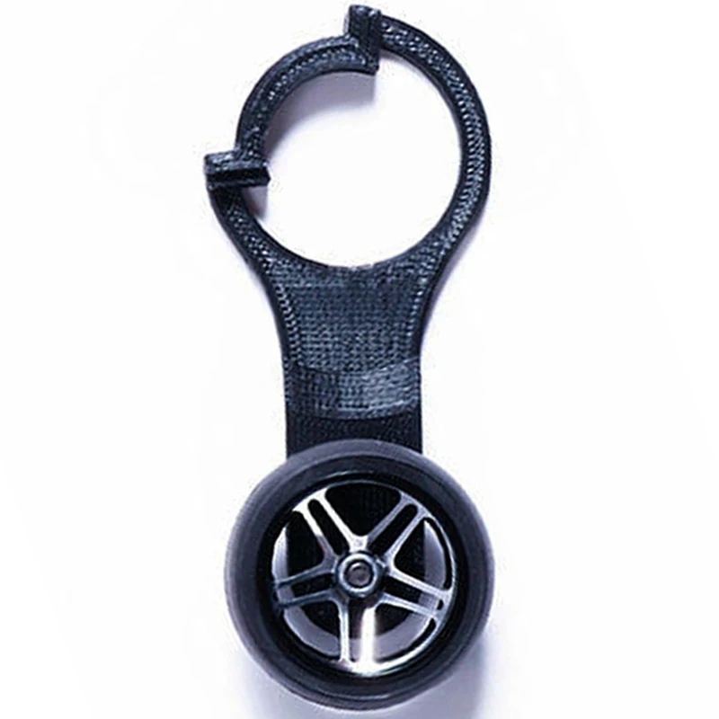 

One-Hand Steering Wheel Controller with 4Pcs TRX4 Brass Counterweight Balance Weight Portal Drive Housing