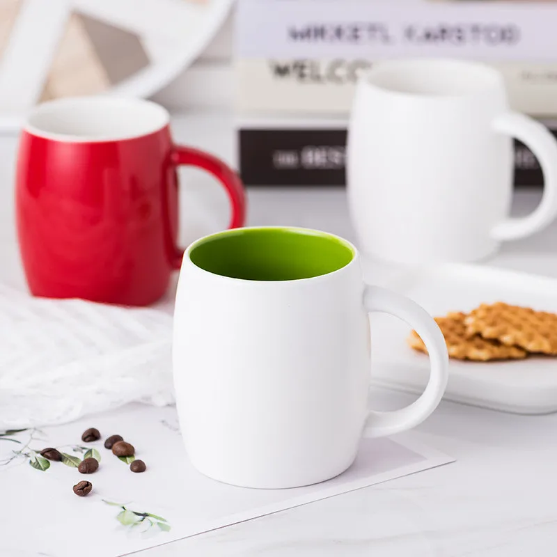 400ML Simple Matte Color Glaze Ceramic Coffee Mug Perfect for Coffee, Cappuccino, Tea, Cocoa, Cereal
400ML Simple Matte Color Glaze Ceramic Coffee Mug Perfect for Coffee, Cappuccino, Tea, Cocoa, Cereal