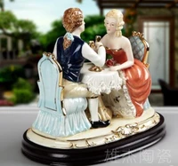 european romantic couple ceramic figures arrangement living room bedroom wedding room decoration wedding creative gifts