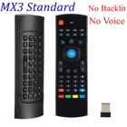 Пульт дистанционного управления MX3 для ТВ-приставки Android TV Box X96 mini T95 A95X H96 MAX, MX3-L ГГц, с подсветкой, Air Mouse T3, Голосовое управление, беспроводная клавиатура