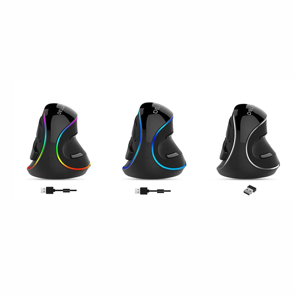 M618 Plus эргономичная Вертикальная игровая проводная мышь 6 кнопок 4000 точек/дюйм