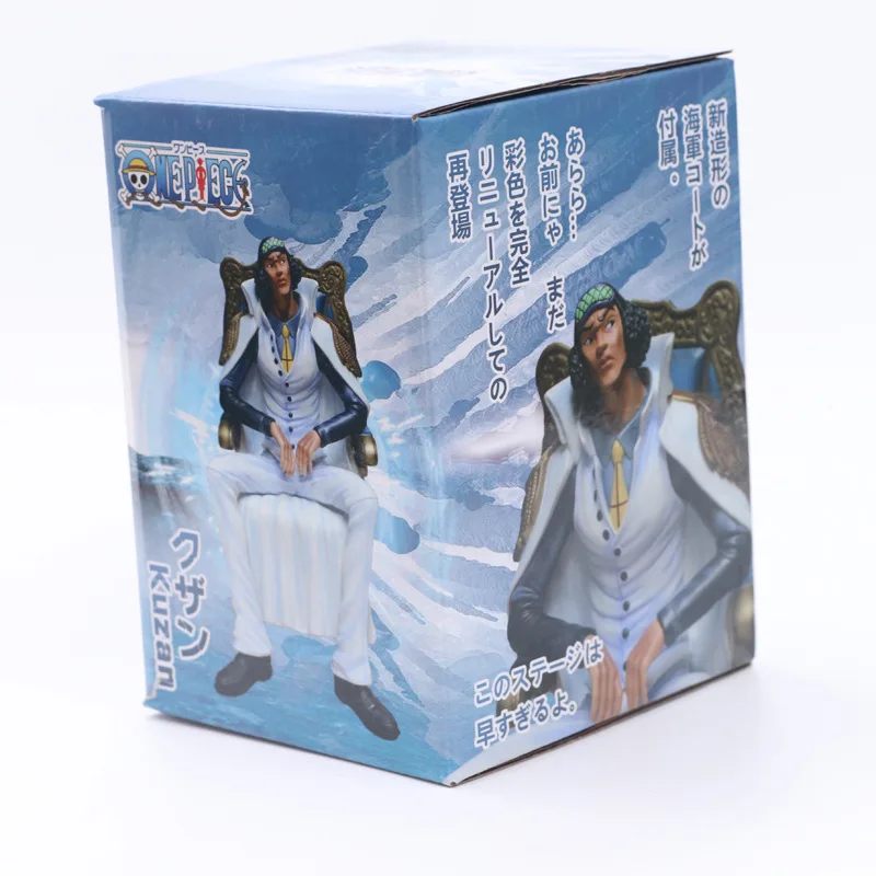 

Anime One Piece Navy Headquarters Senior General Kuzan GK PVC Action Figure Statue Collection Model Toys Doll Brinquedos 17cm