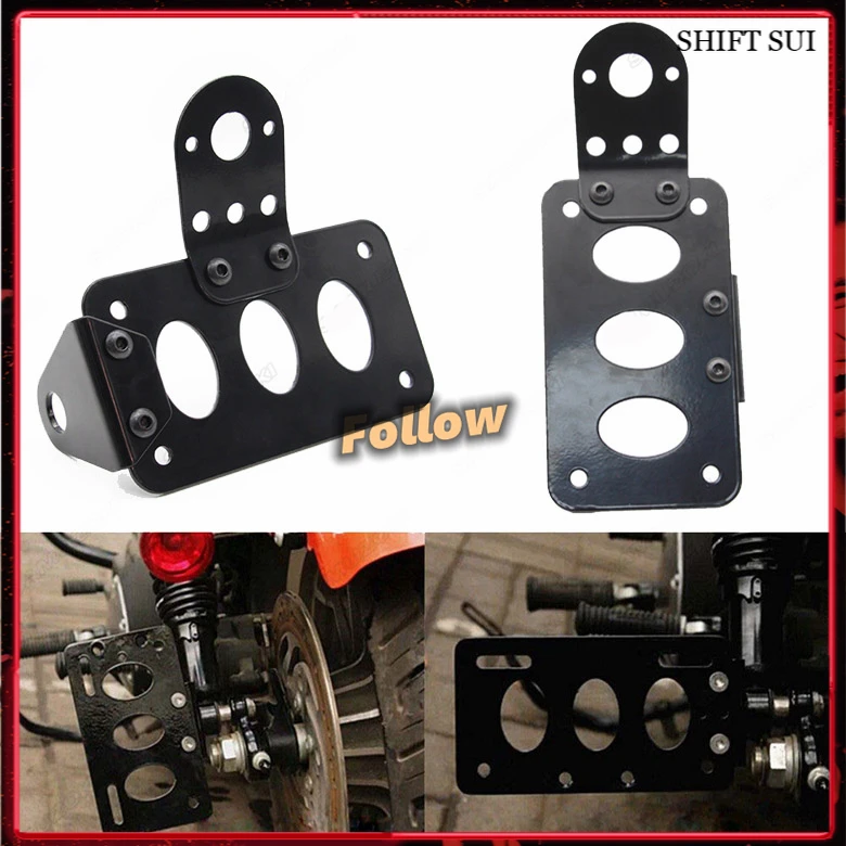 

Retrofitting Retro License Plate Frame Rear Taillight Suitable For 883