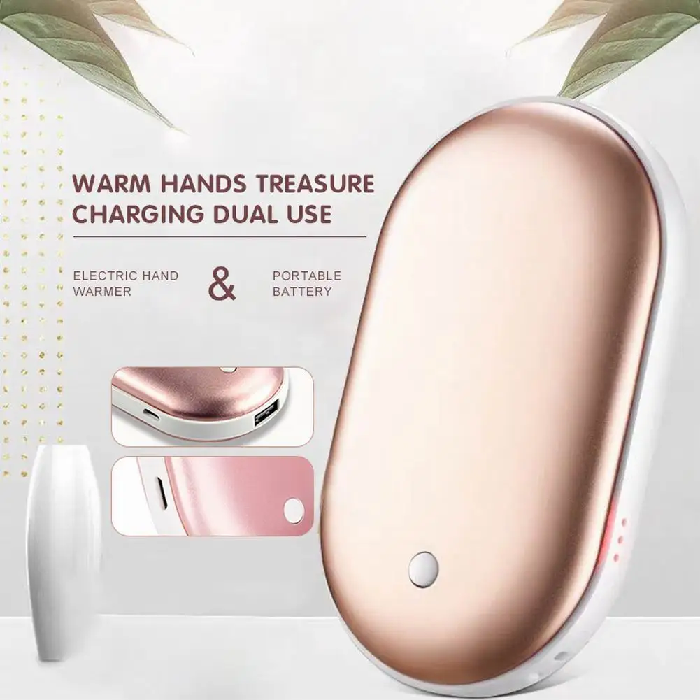 

For Xiaomi Home Heater Hand Warmer Portable Mini USB Power Bank 5000mAh Handy Warmer Heater Pocket Cartoon Electric Heater Warm