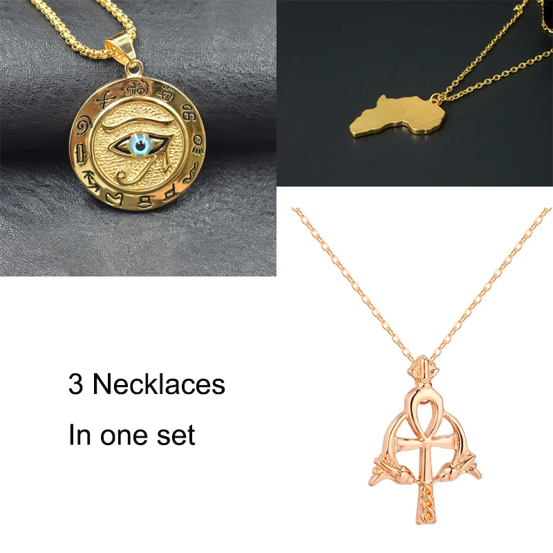 Ожерелье с изображением карты Африки ожерелье Южноафриканской простое из