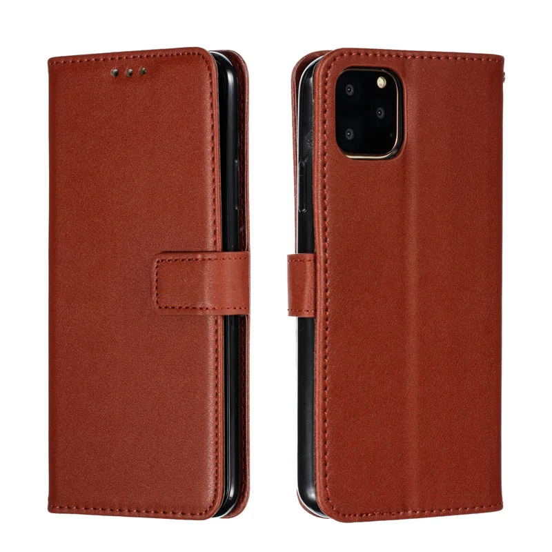 Ретро PU кожаный чехол для iPhone 11Pro max Xr XS 6 откидной чехол с ремешком для samsung S10E S8 S9 S10 Plus S7 Note 8 9 задняя крышка