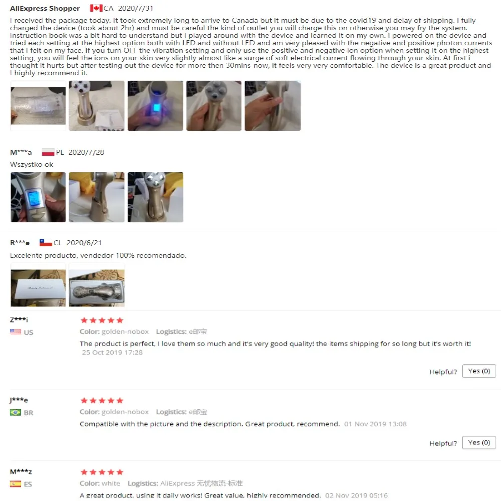 

6 In 1 Facial Beauty Instrument Face Lift Devices Facial Skin Lifting Massager Machine For Wrinkle Care Tightening Beauty Tools