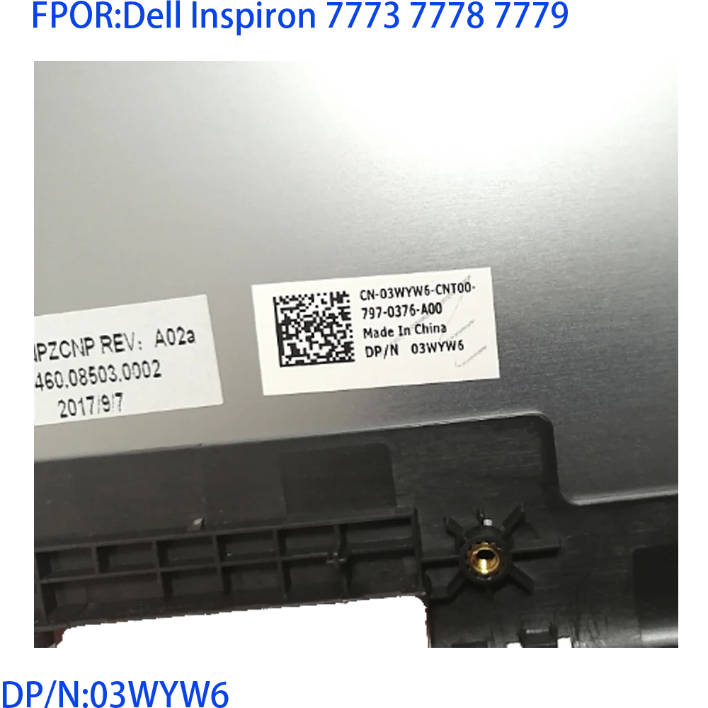 Задняя крышка для ЖК-экрана Dell Inspiron 7773 7778 7779 Серебристая Новинка 03wyw6 от AliExpress RU&CIS NEW