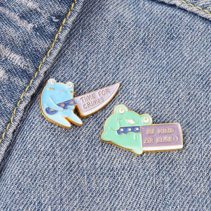 

Fun Frog Enamel Pins Custom Froggy Car Swimming Pool Plant Brooch Lapel Badge Bag Cartoon Animal Jewelry Gift for Kids Friends