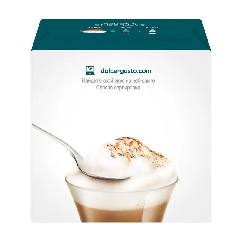 Кофе Nescafe Dolce Gusto Cappuccino Intenso в капсулах 8+8 капсул | Продукты