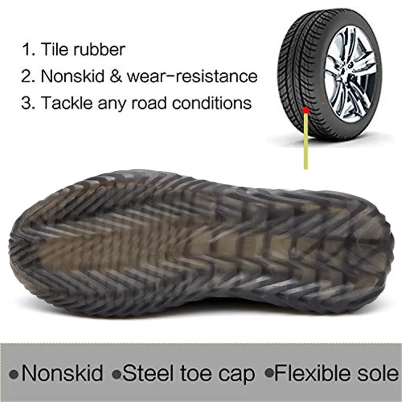 SUADEEX Ryder/защитная обувь для мужчин и женщин Рабочая Ботинки со стальными шапками