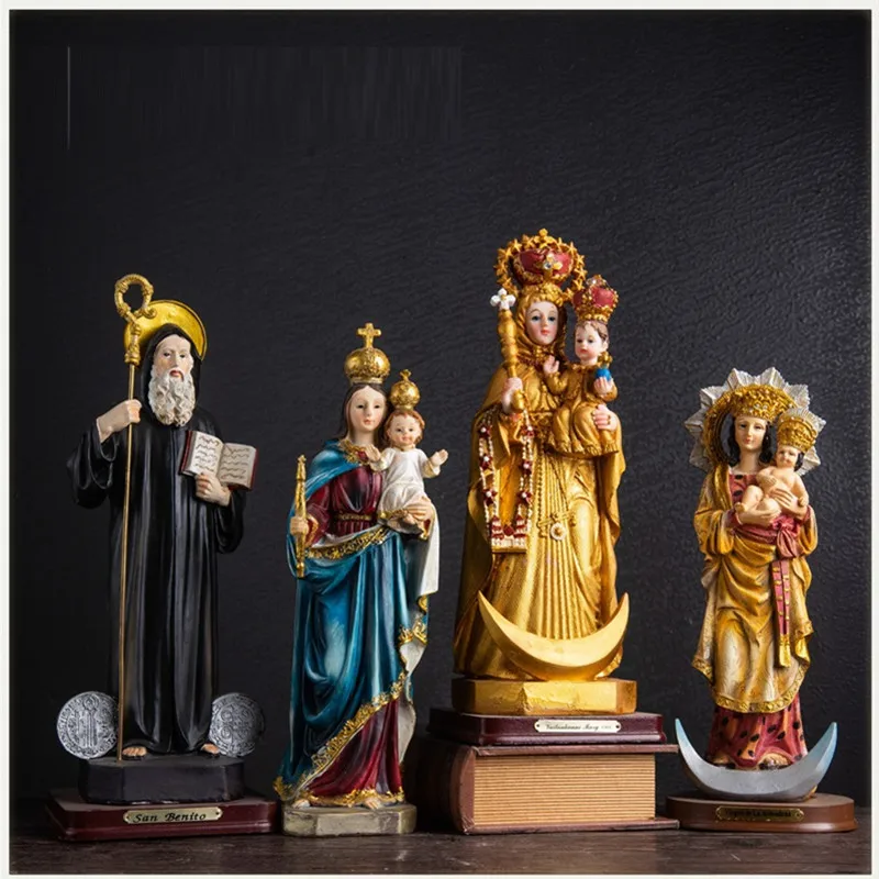 Христианство фигура скульптура Иисус Дева Мария фигурка Смола поделки