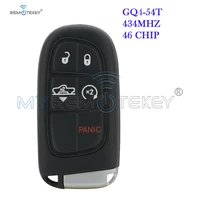 remtekey 68159657 gq4 54t smart key 434mhz 4a chip 5 button for dodge ram truck 1500 2500 3500 for jeep chrysler car remote key