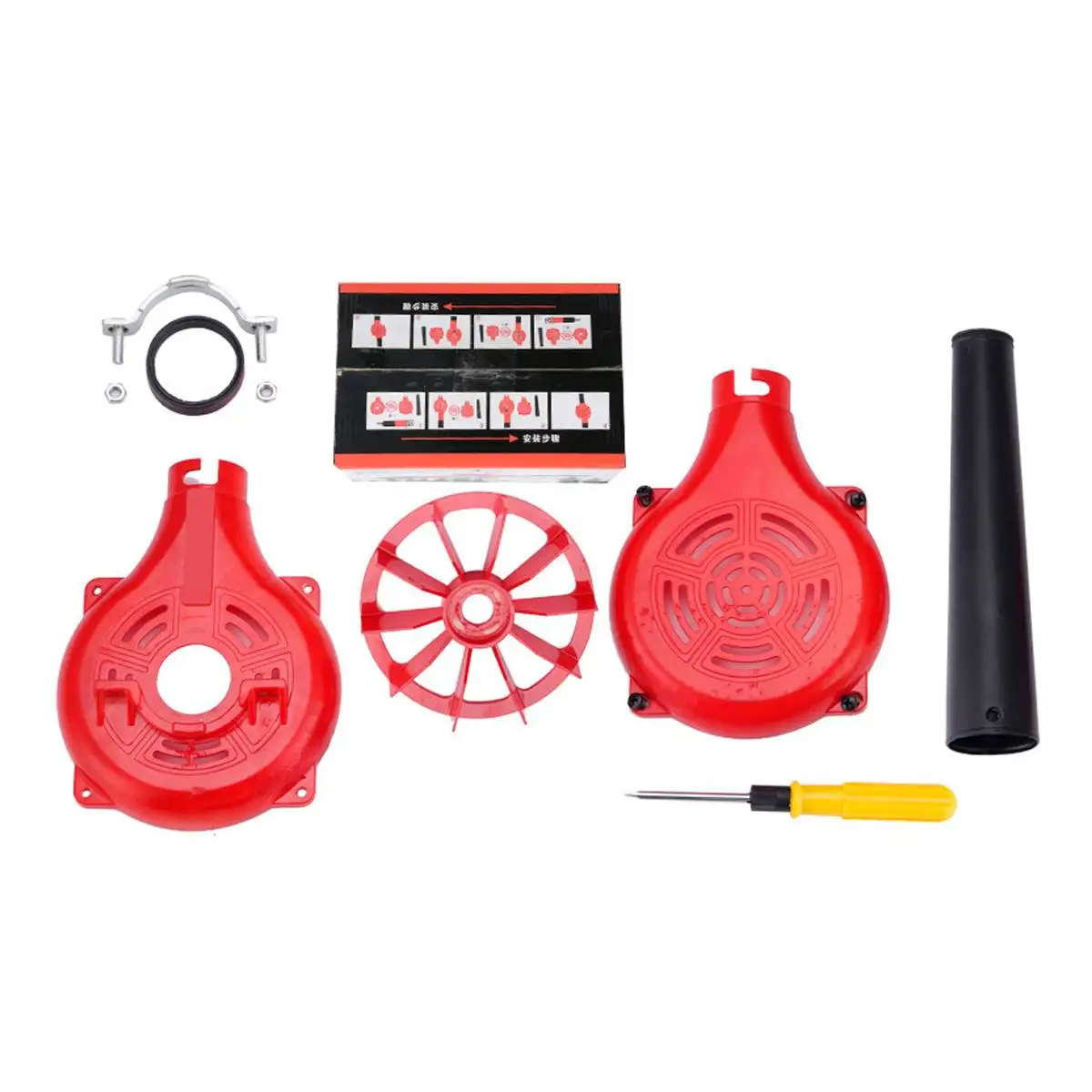 

2 in1 Electric Air Blower Dust Blowing Dust Grinder Air Blower Bracket Can Use 100 Angle Grinder Into Blower