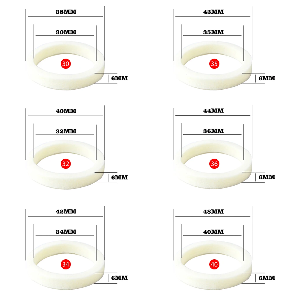 Велосипедная передняя вилка губчатое кольцо пена для поглощения масла
