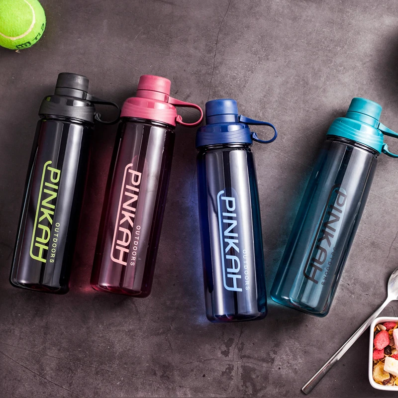 Новое поступление пластиковая бутылка Pinkah для спорта на открытом воздухе 860 мл