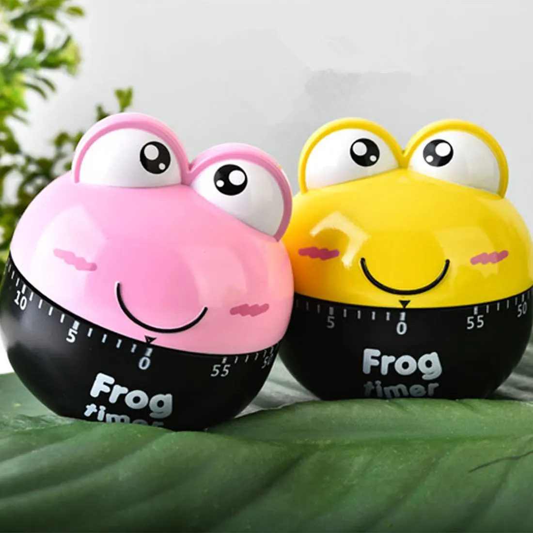 

NEW Kitchen Timer Cartoon Animal Vegetable Shape 60 Minute Timer Easy Operate Kitchen Useful Cooking Baking Helper Kitchen Tools