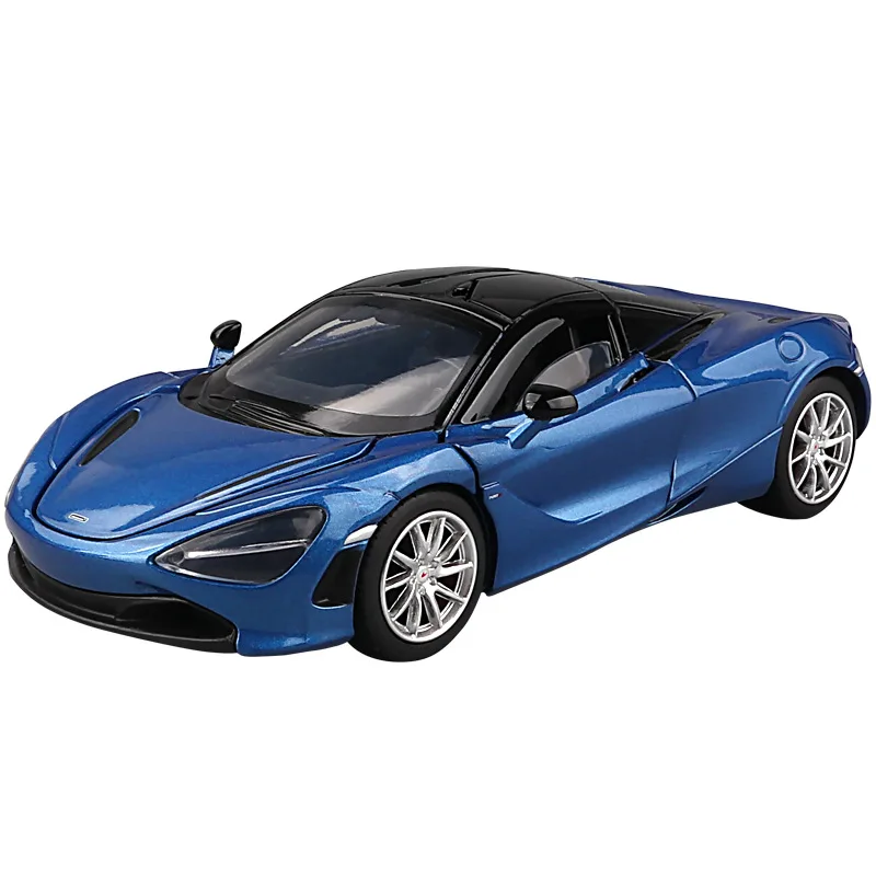 

Kawei 1:32 McLaren 720s Boy Toy Sports Car Alloy Simulation Birthday Gift Model Swing Sound and Light Return Force