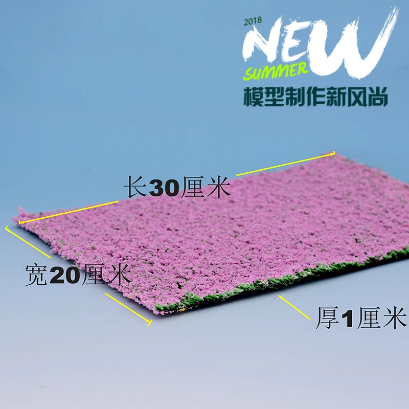 Mesa de arena DIY, material de construcci&oacute;n, Prado de c&eacute;sped verde para micromodel-1