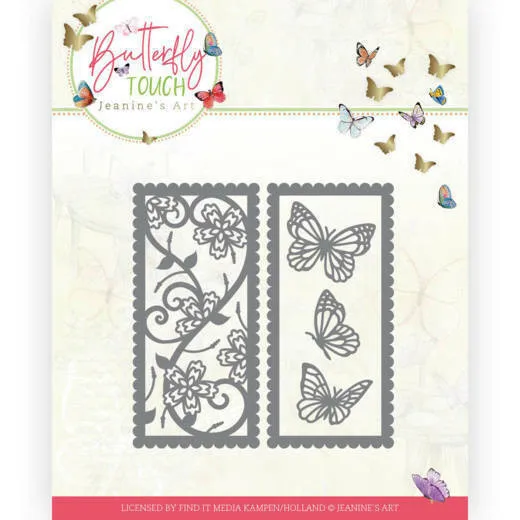 

Rectangle Butterfly Dies Scrapbooking Metal Cutting Dies Craft Embossing Make Paper Greeting Card Making Template DIY Handmade