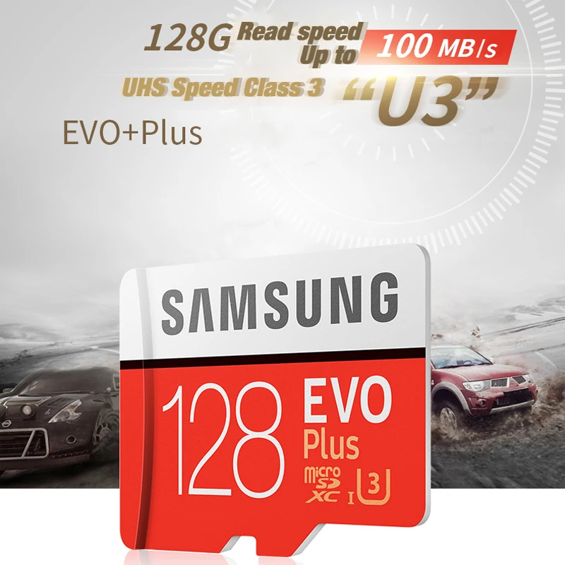 SAMSUNG карта памяти micro sd класс 10 256 ГБ 128 64 32 ГБ|Карты памяти| |