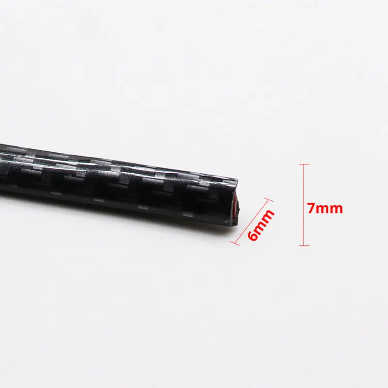 

PVC Seal Strip Car Door Guard Edge Trim 0.6cm Anticollision Replacement