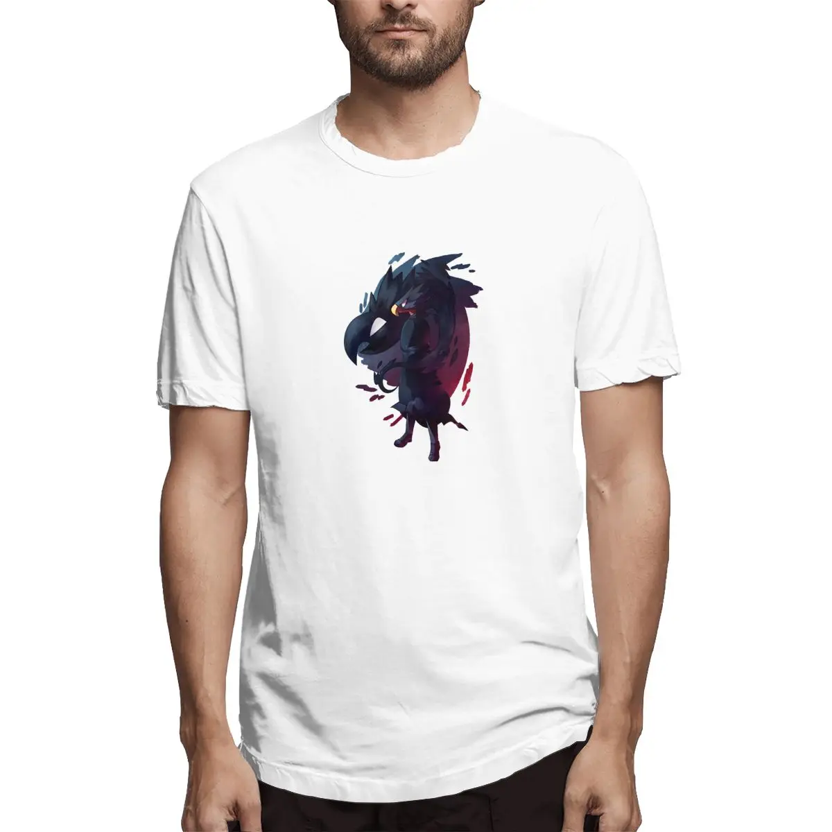 Мужская футболка Fumikage Tokoyami My Hero моя геройская академия смешные футболки с