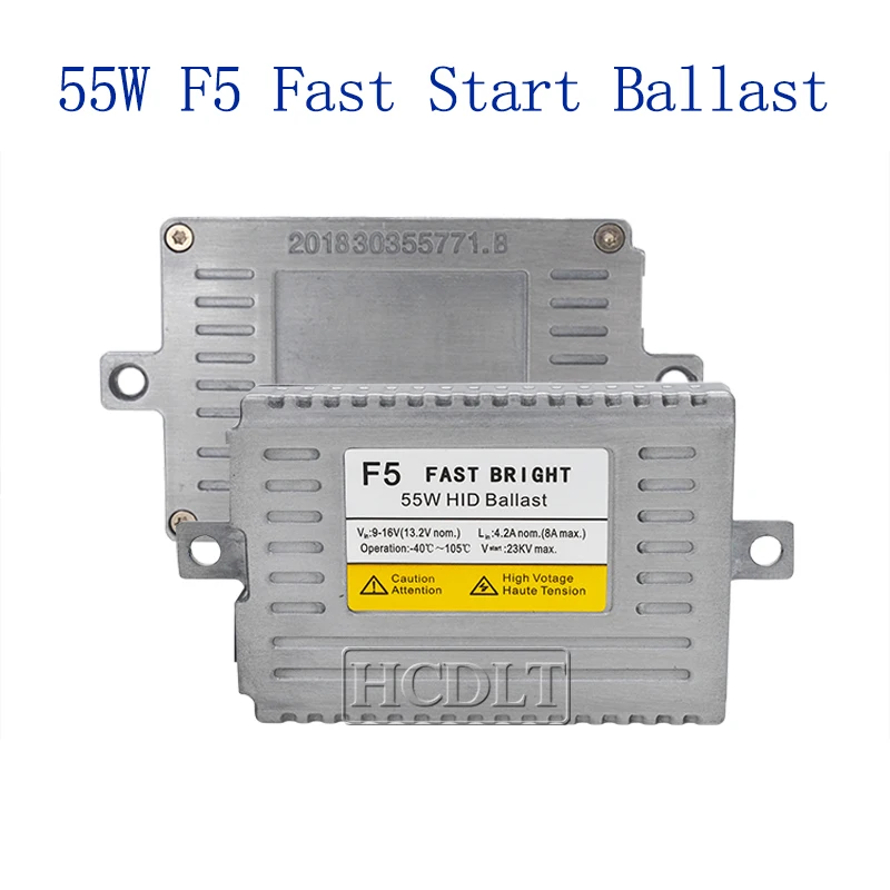 HCDLT 2 шт. AC 55 Вт DLT HID ксеноновый балласт F5 Быстрый Яркий X5 безотказный блок