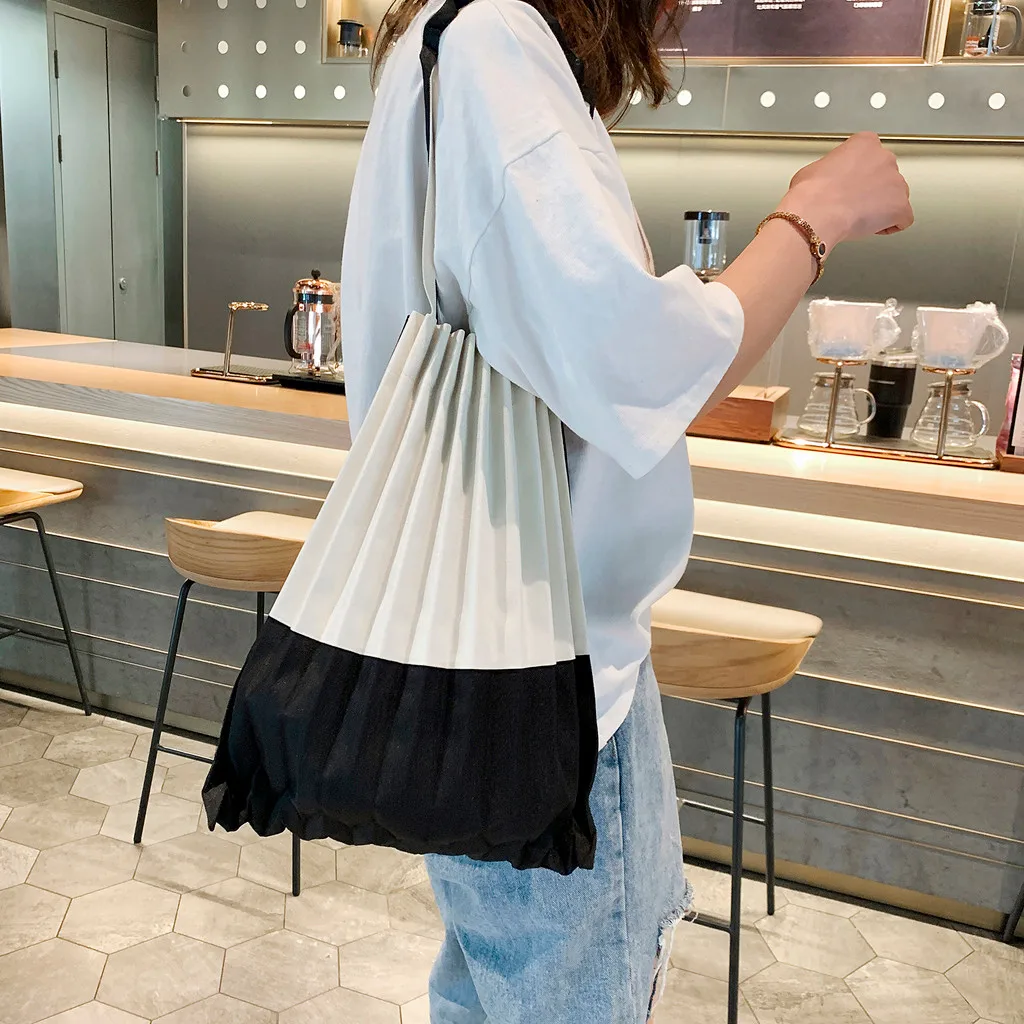 Вместительные сумки через плечо многоразовые женская повседневная