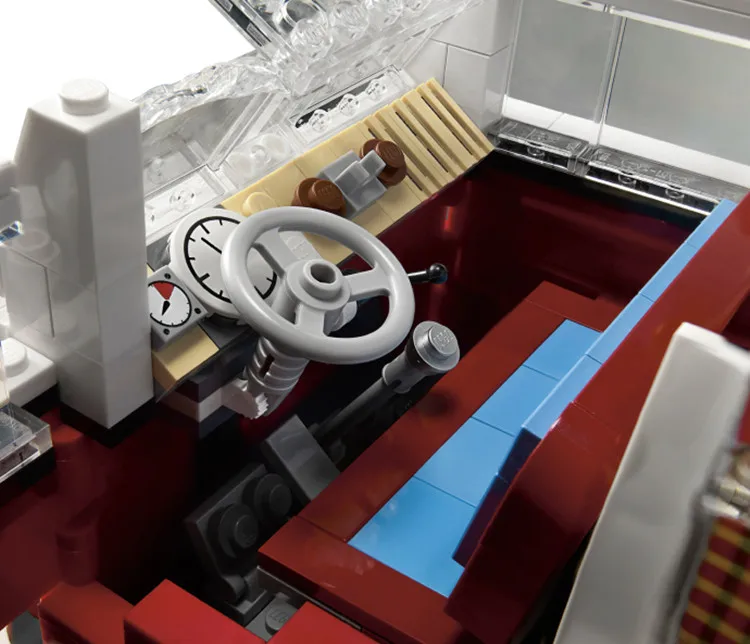 21001 1342 шт. Creator Ideas Technic Street T1 Camper Van строительные блоки кирпичи детские игрушки Рождественский подарок 10220