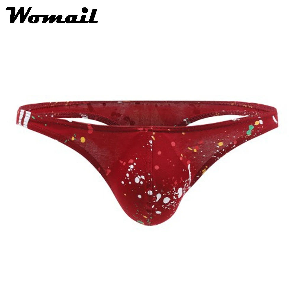 Женские Мужские плавки сексуальное нижнее белье для геев ультратонкие ледяные