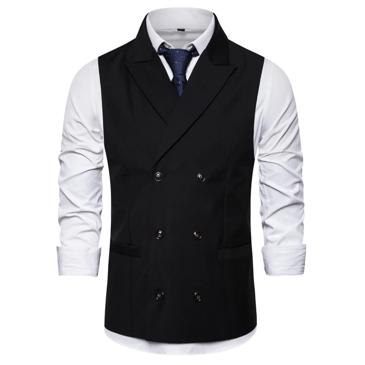 Классический официальный белый классический жилет для мужчин новинка 2019