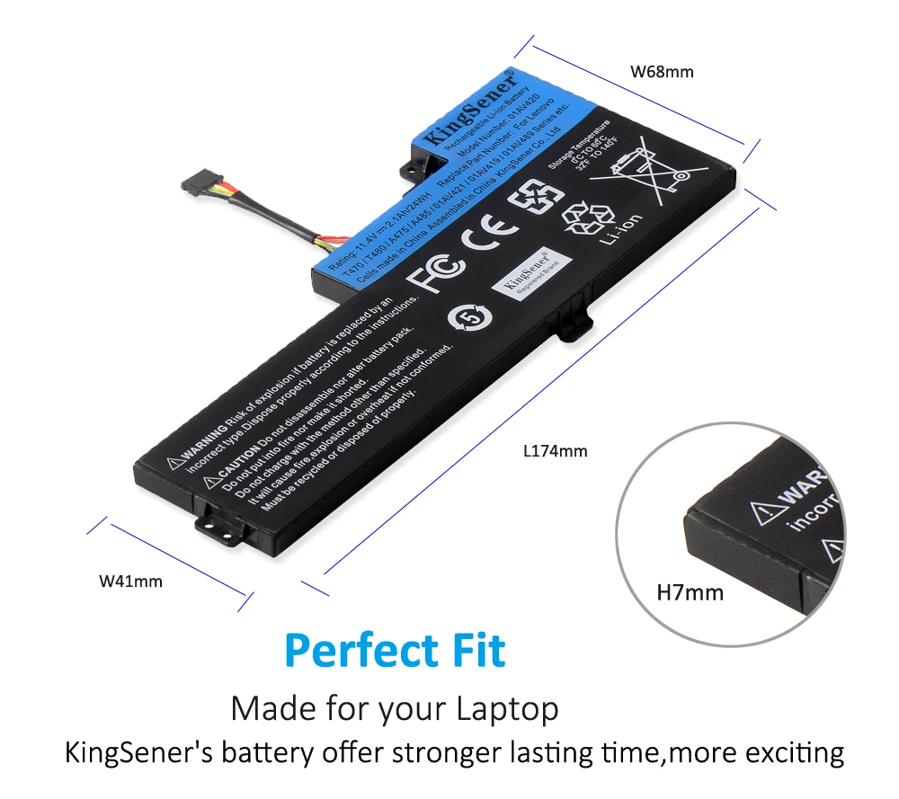 kingsener laptop battery for lenovo thinkpad t470 t480 a475 a485 tp25 01av419 01av421 01av489 01av420 sb10k97576 sb10k97578 free global shipping