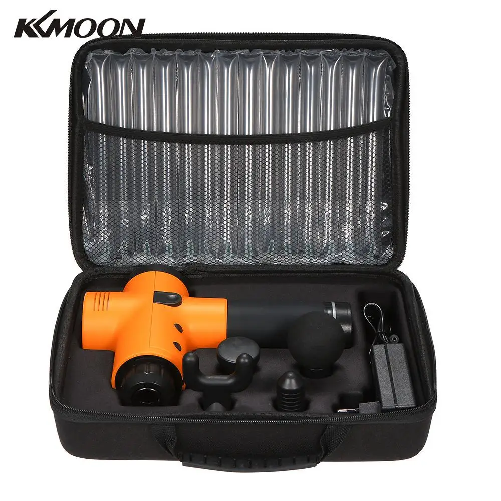 Портативный Электрический вибрирующий мощный массажный пистолет 12 В ручной