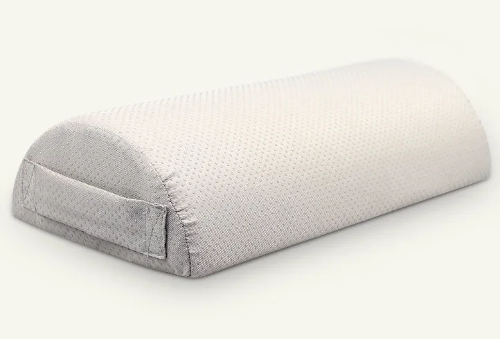 White non slip cloth Подушка для ног, высокая подушка для ног, подушка для отдыха под стол для офиса, дома, путешествий, нескользящая педаль для ног - Цвет: White non slip cloth