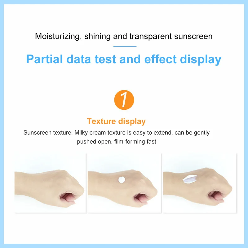 

New SPF 15 Sunscreen Whitening Sun Cream Sunblock Skin Protection Cream Body Care Moisturizing Oil-control Sunblock TSLM1