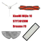 Тряпки для швабры, фильтр НЕРА, основная и боковая щетки для робота-пылесоса XiaoMi Mijia 1C STYTJ01ZHM Dreame F9, насадка на швабру, тканевые аксессуары