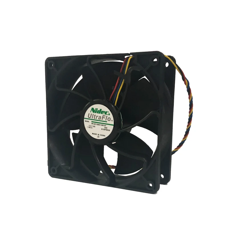 

Apexto 120x120x38 5000rpm bitcoin miner 4 pin PWM industrial cooling fan